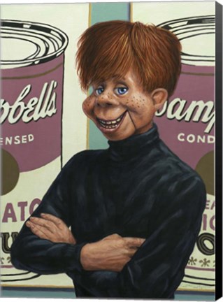 Framed Howdy Andy Doody Print