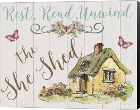 Framed She Shed - A Print