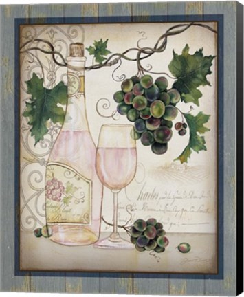 Framed Chateau Plout Wine-C Print