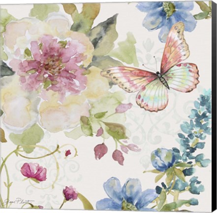 Framed Garden Bliss II Print