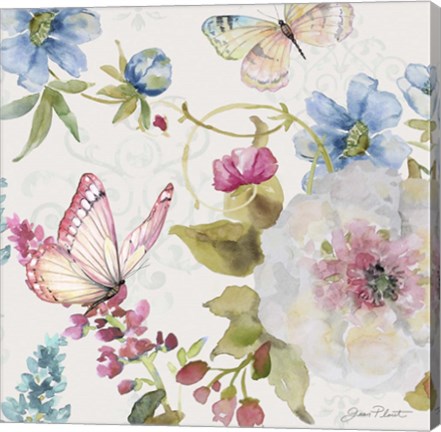 Framed Garden Bliss III Print