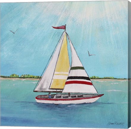 Framed Summer Breeze II Print