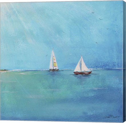 Framed Summer Breeze III Print