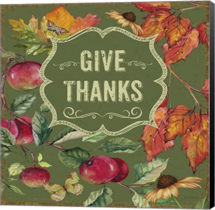 Framed Thanksgiving-K Print
