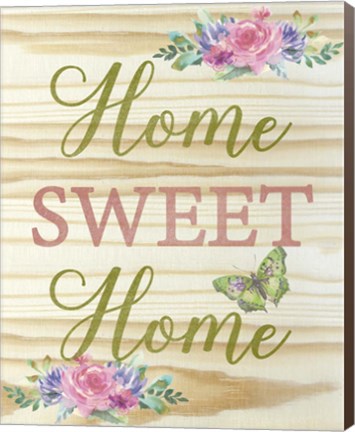 Framed Home Sweet Home Print
