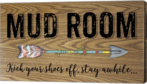 Framed Mud Room-A Print