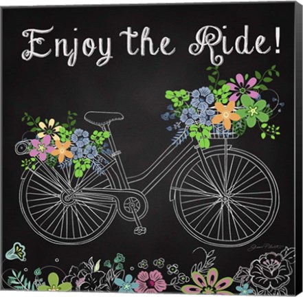 Framed Enjoy the Ride Print