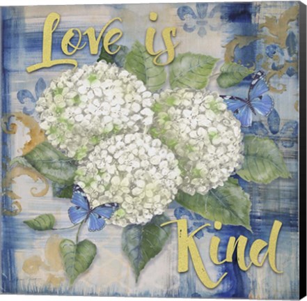 Framed Love Is I Print
