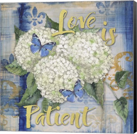 Framed Love Is II Print