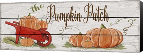 Framed Pumpkin Patch-A Print