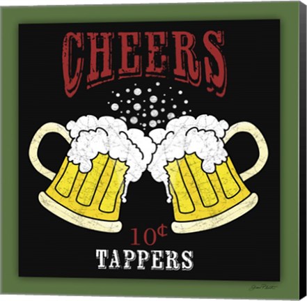 Framed Cheers Beer 2 Print