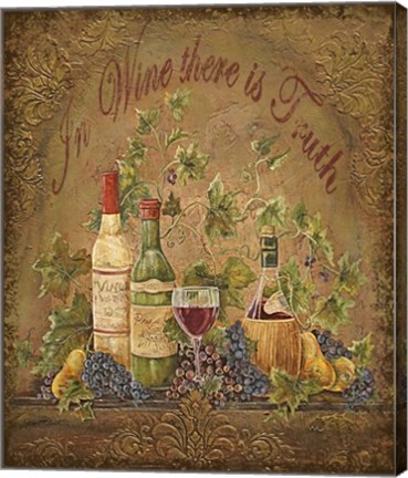 Framed Tuscan Inspirations Print