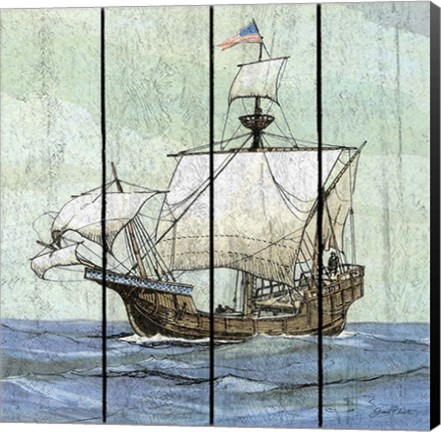 Framed Nautical Ships-A Print