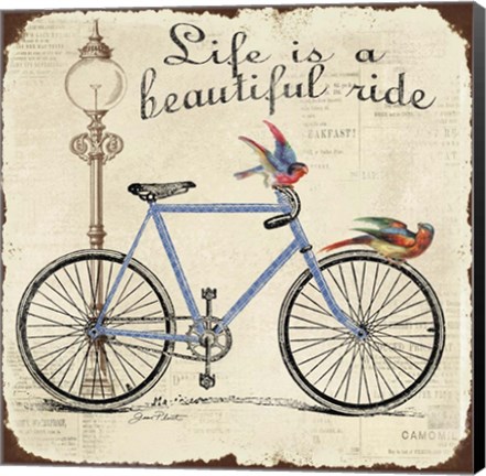 Framed Life is a Beautiful Ride Print