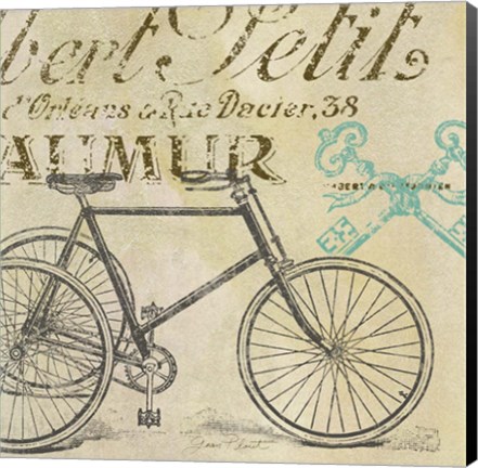 Framed Paris  -  Tricycle A Print
