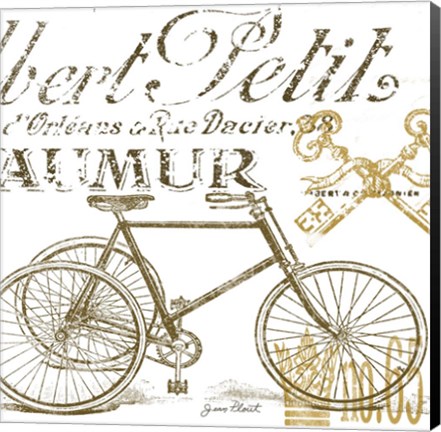 Framed Paris  -  Tricycle B Print