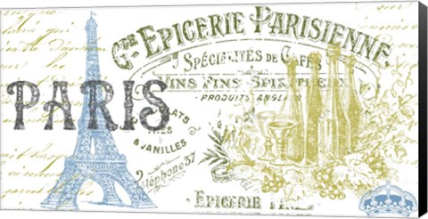 Framed Parisienne C Print