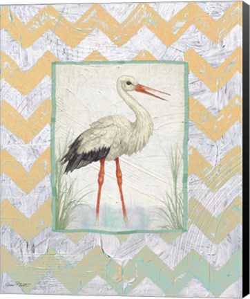 Framed Crane Print