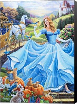 Framed Cinderella Print