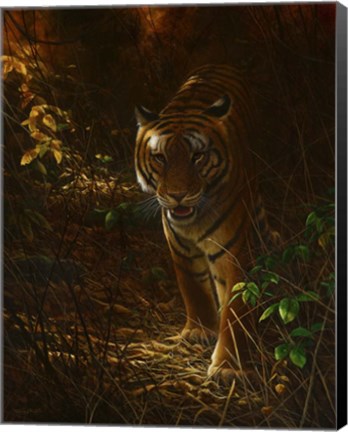 Framed Tiger Odyssey Print
