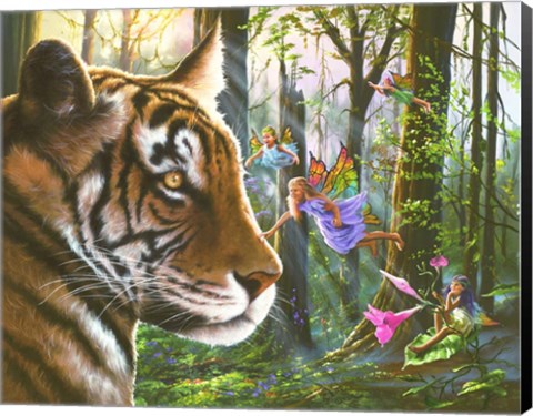 Framed Fearless Fairies Print