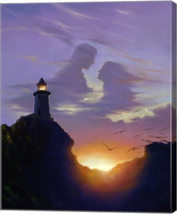 Framed Shining Brightly Print