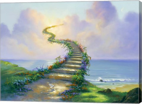 Framed Stairway To Heaven Print