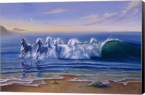 Framed Wild Waters Print