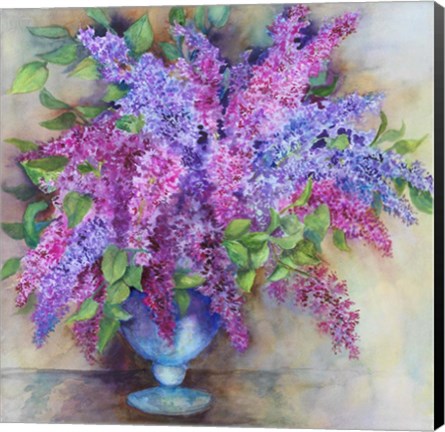 Framed Varity of Lilacs Print