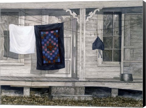 Framed Contrast of Values Print