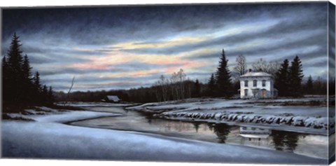 Framed Winter Dawn Print