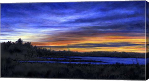 Framed Blue Ribbon Print