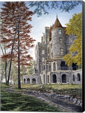 Framed Boldt Castle Print