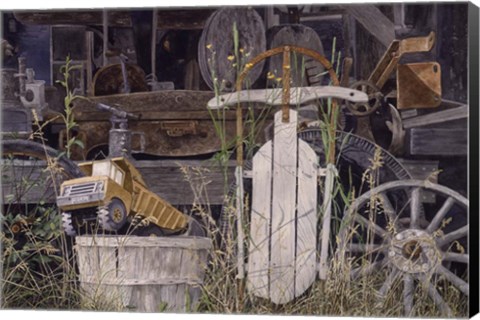 Framed Country Sunday Mornings Print