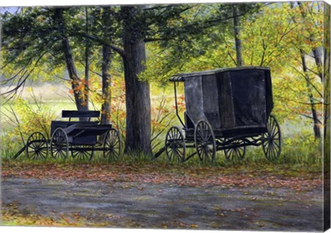 Framed Days of Gold Print