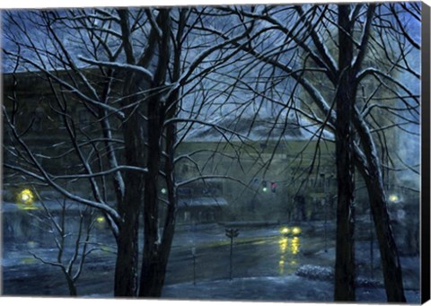 Framed December Print