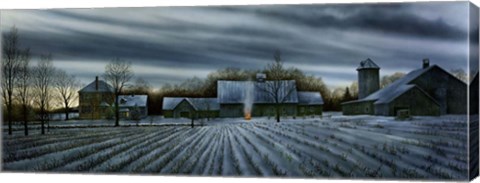 Framed Eve Fires Print