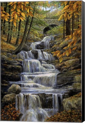 Framed Falling Water Print