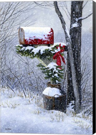 Framed Holiday Delivery Print