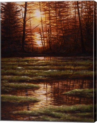 Framed Inland Waters Print