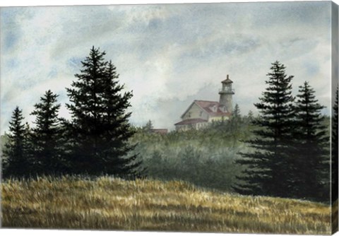 Framed Island Light Print