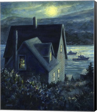 Framed Manana Moon Print