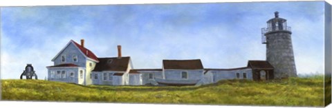 Framed Monhegan Island Light Print
