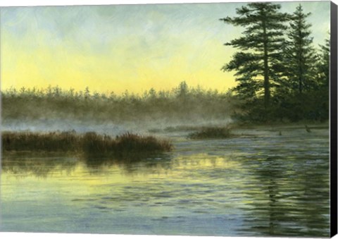 Framed Morning Burnoff Print