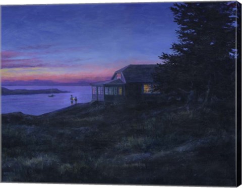 Framed Night Light Print