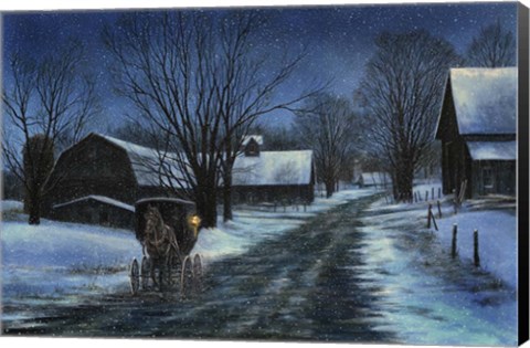 Framed Night Ride Print