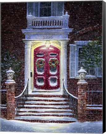 Framed Silent Night 1225 Print