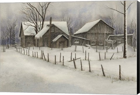 Framed Sometimes in Winter Print