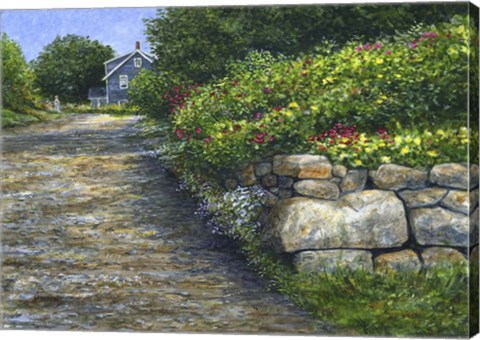 Framed Road Most Traveled Print