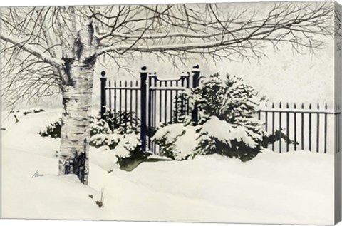 Framed Value of White Print